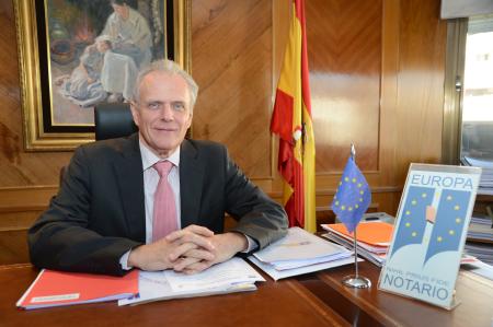 El notario espaol Jos Manuel Garca Collantes, nuevo presidente de los Notarios de Europa.